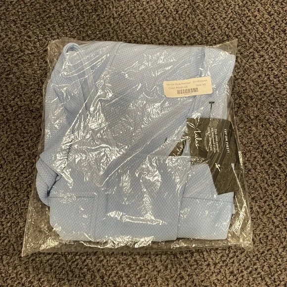 NWT Lulus Home Before Daylight Periwinkle Dress - Picture 4 of 8